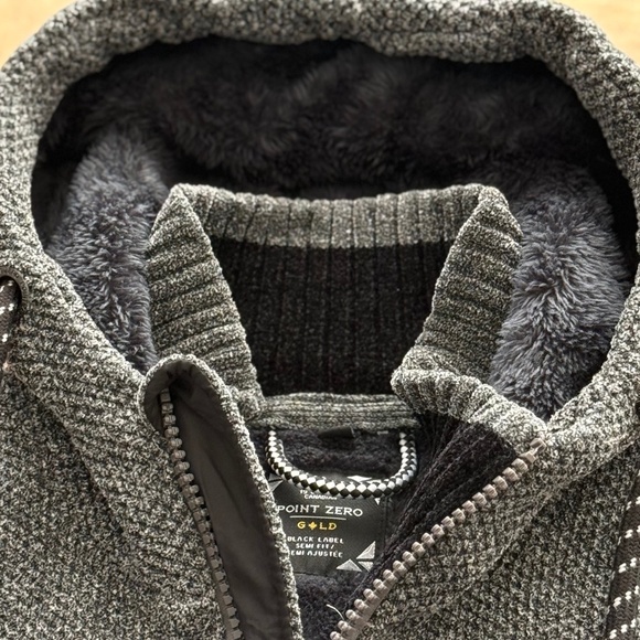 Point Zero | S | Zip-Up Sweater Hoodie - Picture 13 of 13